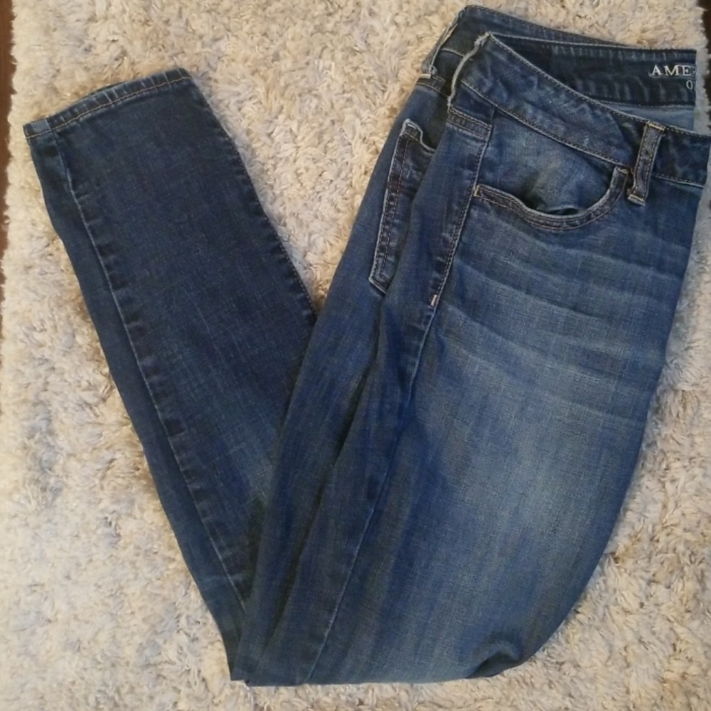 American Eagle Super Stretch Jeggings 8 Short